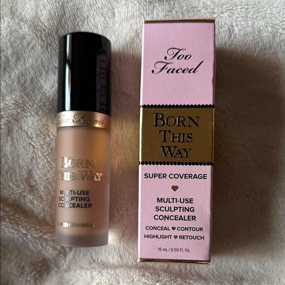 NEW - Too Faced Born This Way Multi-Use Sculpting Concealer - Golden